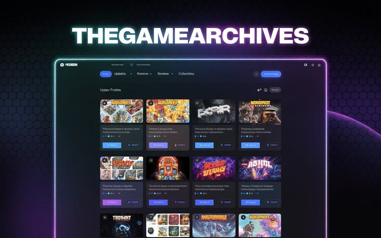 Updates TheGameArchives