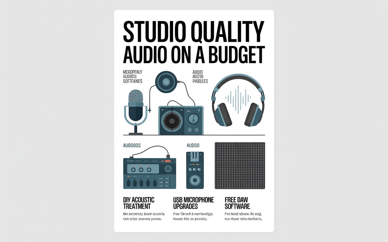 How can you get Studio Quality Audio on a budget?
