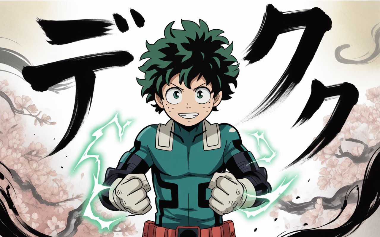Deku in Japanese