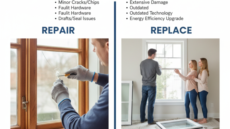 When to Repair vs. Replace Your Windows