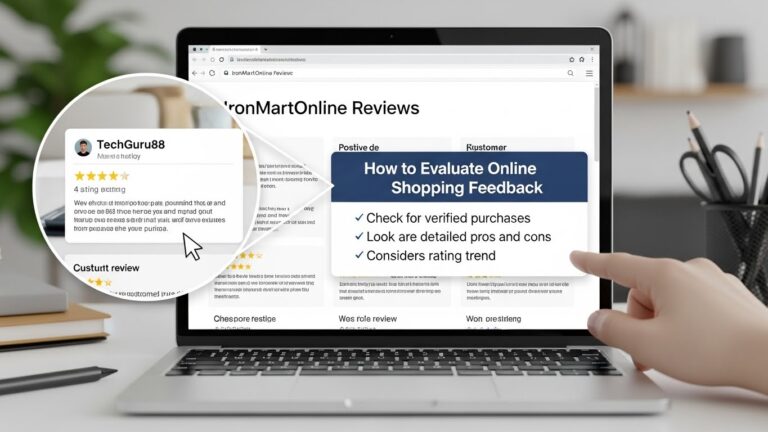 IronMartOnline Reviews and How to Evaluate Online Shopping Feedback