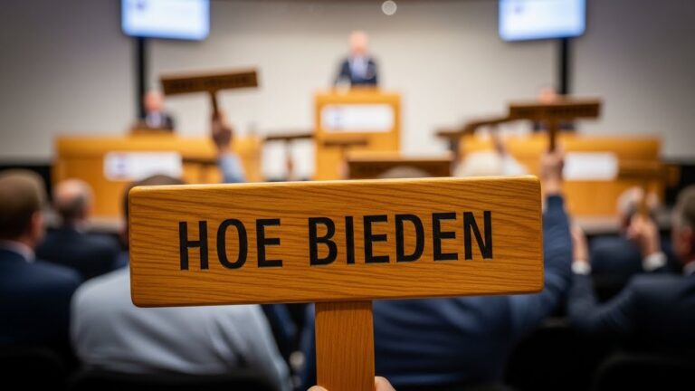 Hoe Bieden and Its Significance in Auctions and Bidding