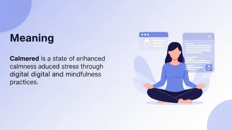 Calmered: Meaning, Purpose, Benefits, and Online Relevance