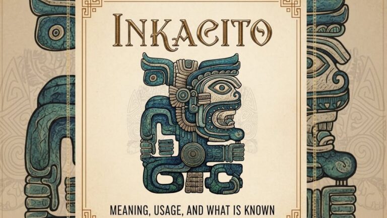Inkacito: Meaning, Usage, and What Is Known