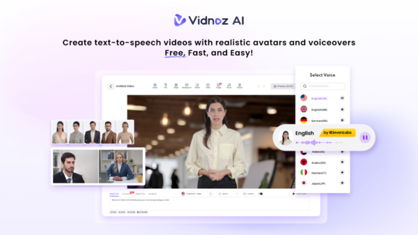 Beginner’s Guide to Create Informational Videos with Vidnoz AI without Editing