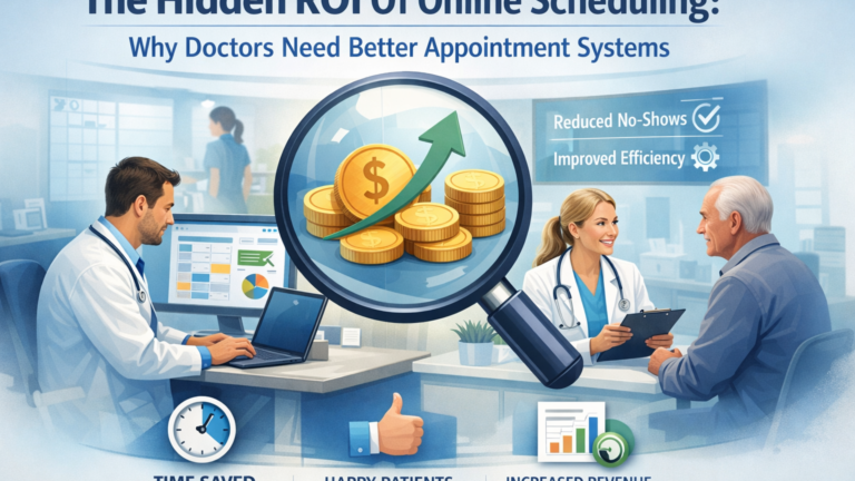 The Hidden ROI Of Online Scheduling: Why Doctors Need Better Appointment Systems
