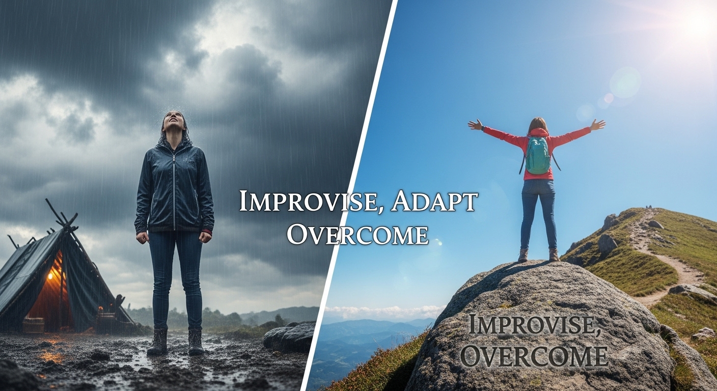 Improvise adapt and overcome