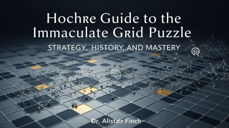 Hochre Guide to the Immaculate Grid Puzzle: Strategy, History, and Mastery