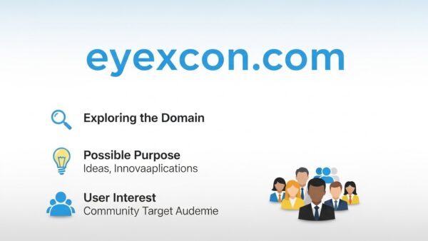 eyexcon.com: Exploring the Domain, Possible Purpose, and User Interest