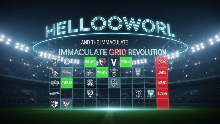 Hellooworl and the Immaculate Grid Revolution in Sports Trivia Gaming