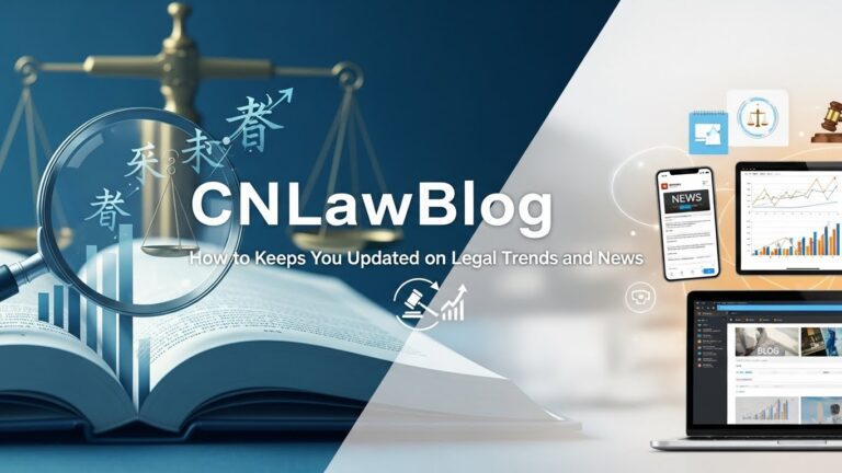 Cnlawblog: How to Keeps You Updated on Legal Trends and News