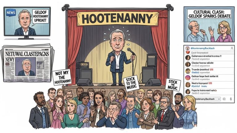 Bob Geldof Hootenanny Backlash: Public Reaction, Media Debate, and Cultural Impact