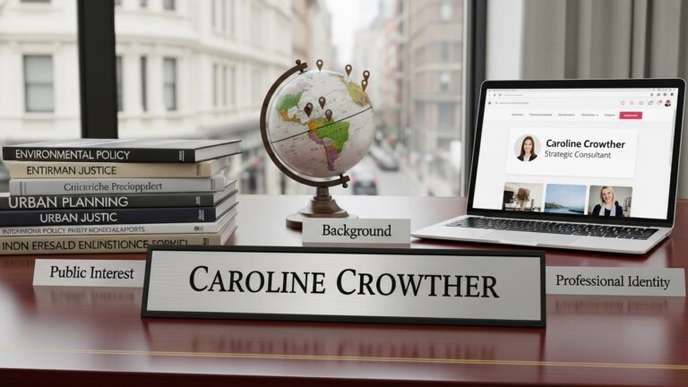 Caroline Crowther: Background, Public Interest, and Professional Identity