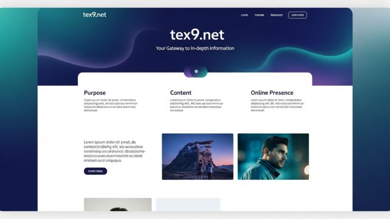tex9.net – A Comprehensive Overview of Its Purpose, Content, and Online Presence