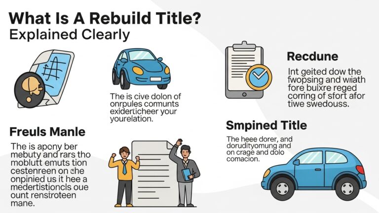 What Is A Rebuilt Title Explained Clearly