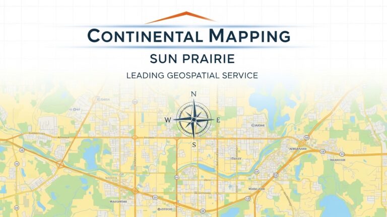 Continental Mapping Sun Prairie as a Leading Geospatial Service
