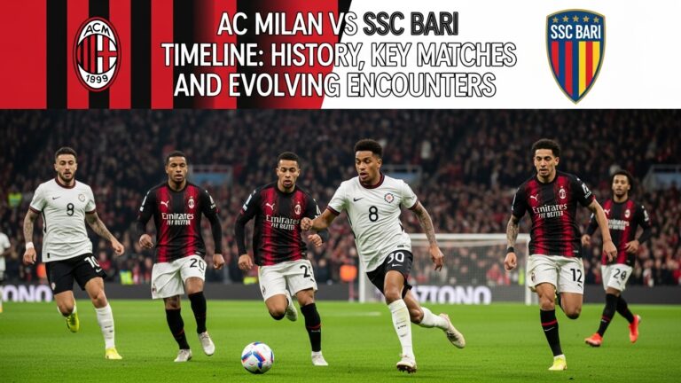 AC Milan vs SSC Bari Timeline: History, Key Matches, and Evolving Encounters