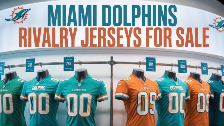 Miami Dolphins Rivalry Jerseys for Sale: Display Your Team Spirit on Game Day