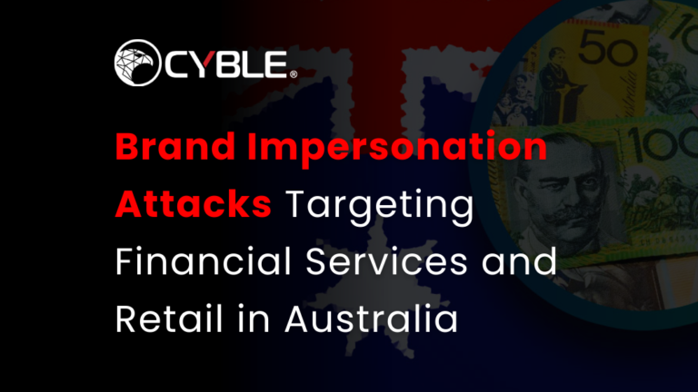 Brand Impersonation Attacks Targeting Financial Services and Retail in Australia