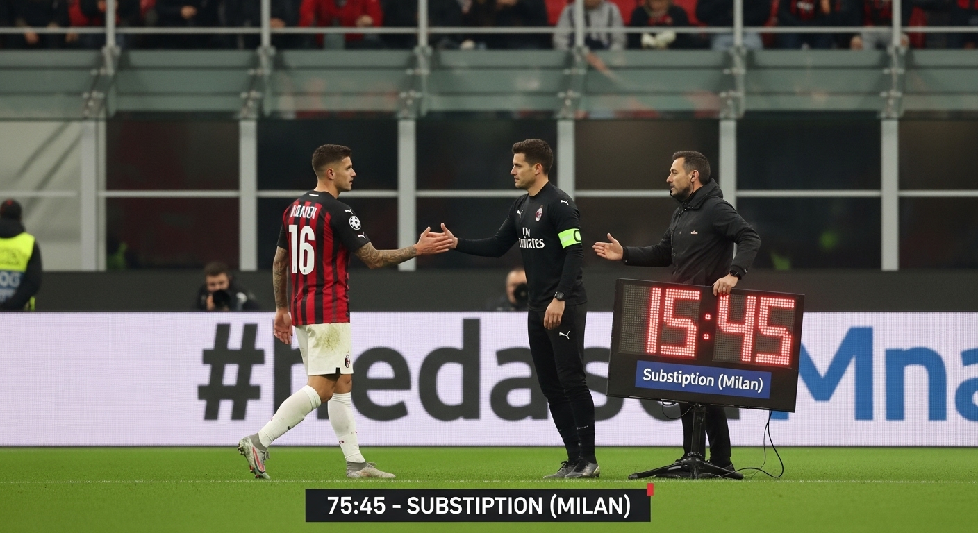 AC Milan vs SSC Bari timeline
