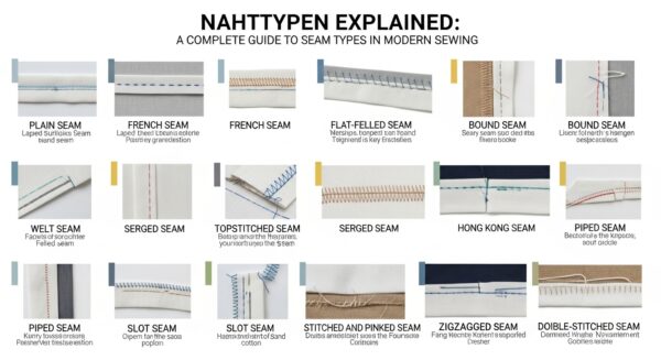 Nahttypen Explained: A Complete Guide to Seam Types in Modern Sewing