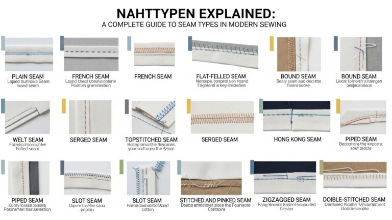 Nahttypen Explained: A Complete Guide to Seam Types in Modern Sewing