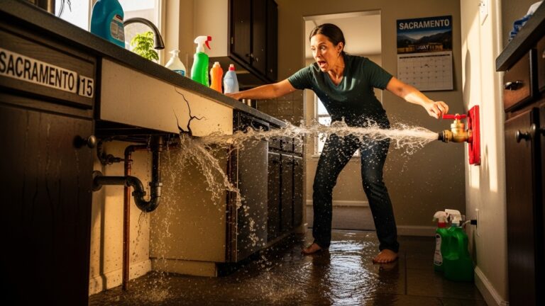 What to Do Immediately When a Pipe Bursts in Your Home in Sacramento