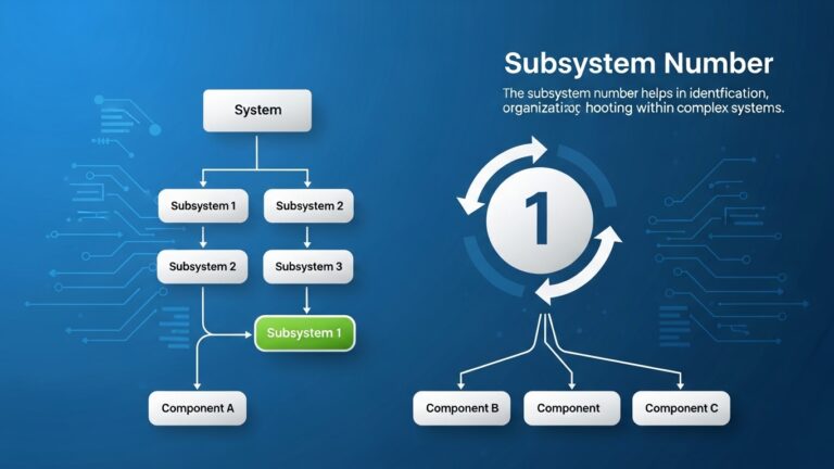 Understanding Subsystem Number and Its Role in Modern Systems