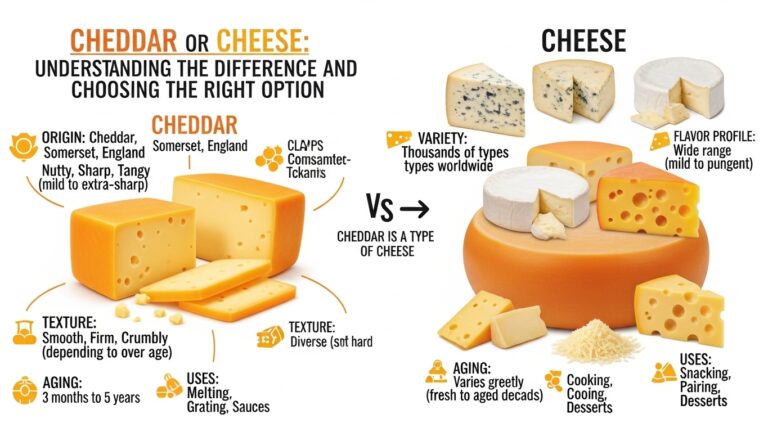 Cheddar or Cheese: Understanding the Difference and Choosing the Right Option