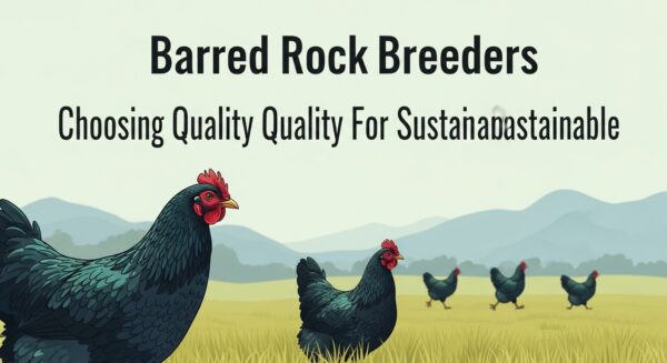 Barred Rock Breeders: Choosing Quality Poultry for Sustainable Flocks