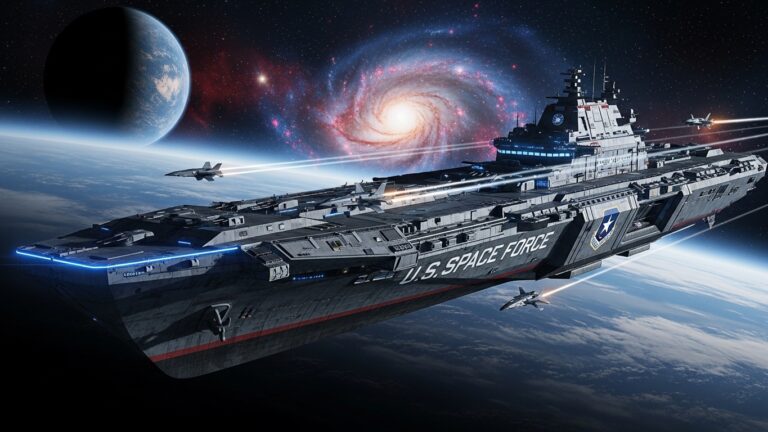 Space Force Orbital Warship Carrier Concepts That Could Change History