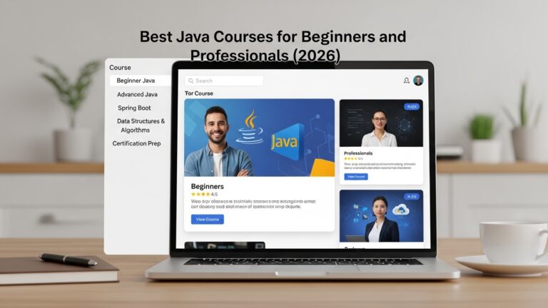 Best Java Courses for Beginners and Professionals (2026)