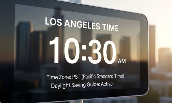 Los Angeles Time: Current Local Time, Time Zone, and Daylight Saving ...