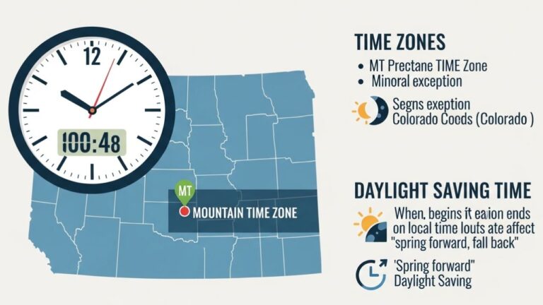 What Time Is It in Colorado: Time Zones, Daylight Saving, and Local Time Explained