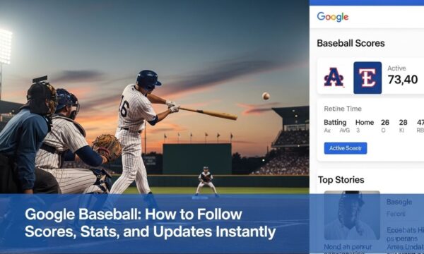 Google Baseball: How to Follow Scores, Stats, and Updates Instantly