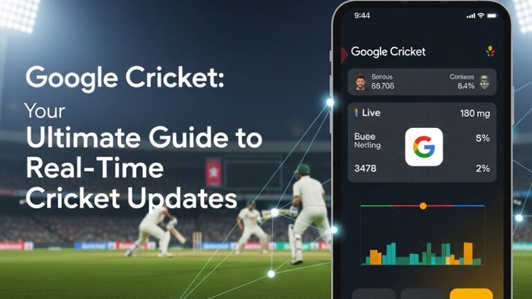 Google Cricket: Your Ultimate Guide to Real-Time Cricket Updates