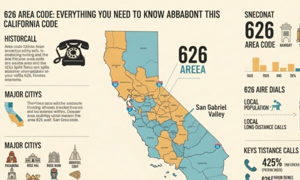 626 Area Code: Everything You Need to Know About This California Code