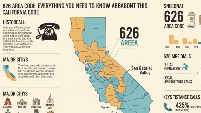 626 Area Code: Everything You Need to Know About This California Code
