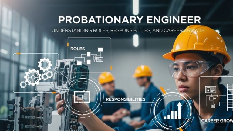 Probationary Engineer: Understanding Roles, Responsibilities, and Career Growth