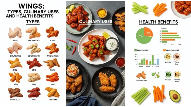 Wings: Types, Culinary Uses, and Health Benefits