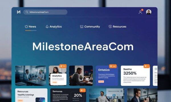 MilestoneAreaCom: A Modern Digital Platform for Information