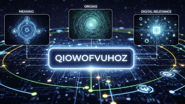 Qiowofvuhoz: Meaning, Origins, and Digital Relevance