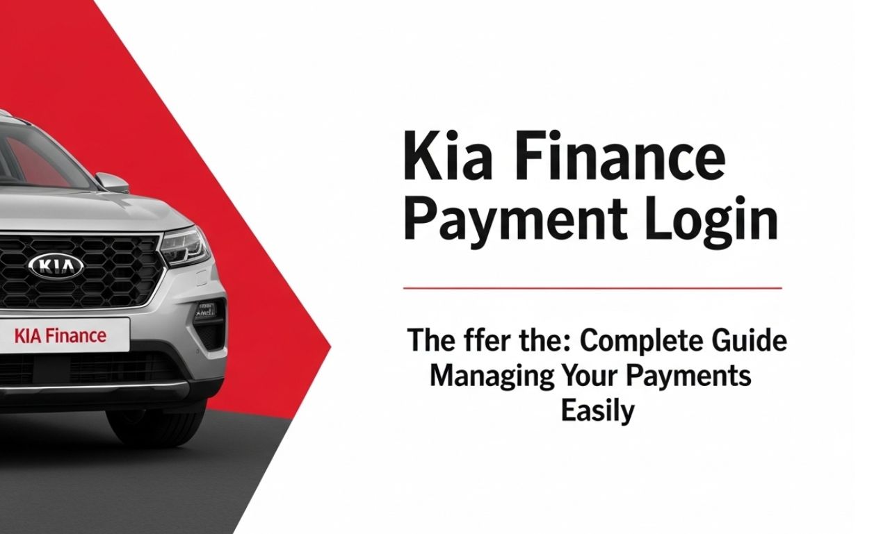 Kia Finance Payment Login