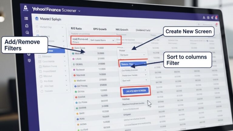 Yahoo Finance Screener: Cómo Usarlo para Encontrar las Mejores Inversiones