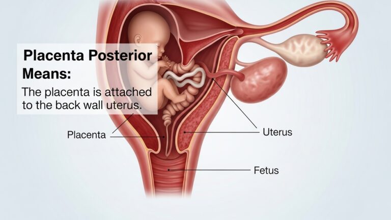 Placenta Posterior Means: A Complete Guide to Understanding Its Role in Pregnancy