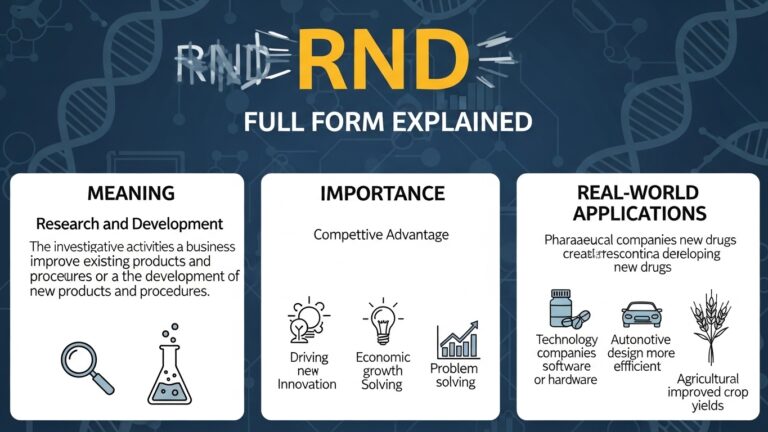 RND Full Form Explained: Meaning, Importance, and Real-World Applications