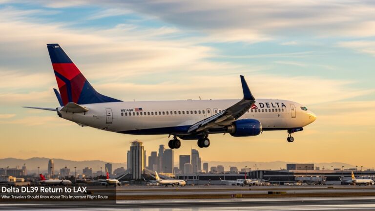 Delta DL39 Return to LAX: What Travelers Should Know About This Important Flight Route