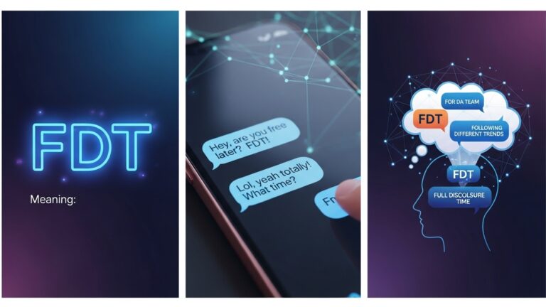 FDT Meaning: How This Popular Acronym Is Used in Digital Communication