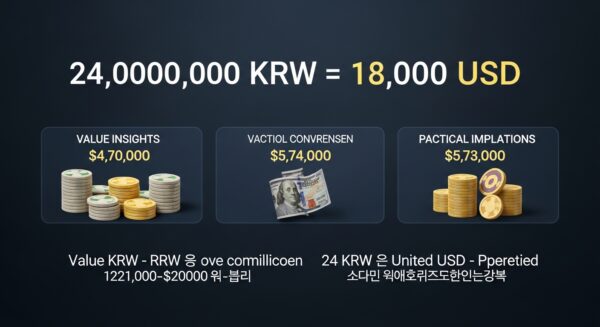 24 Million Won to USD: Accurate Conversion, Value Insights, and Practical Implications