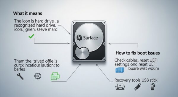 Surface UEFI Hard Drive Icon: What It Means and How to Fix Boot Issues